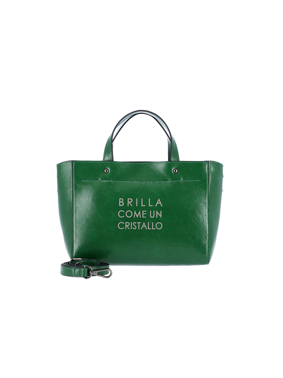 MARCE Zip Medium Tote Bag (Deep Green)