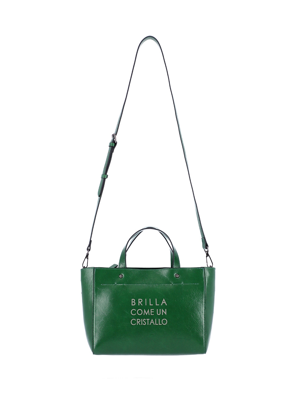 MARCE Zip Medium Tote Bag (Deep Green)