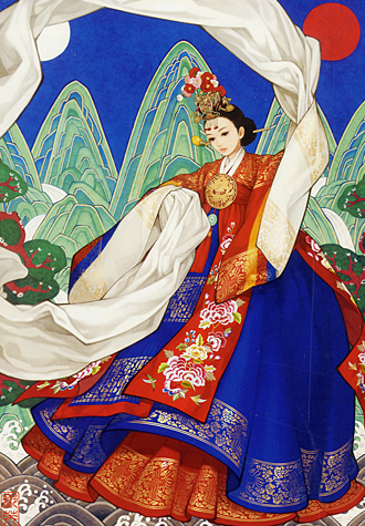 500피스 직소퍼즐 우나영 화관무 여인 퍼즐라이프 PL710