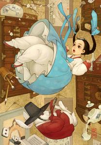 500피스 직소퍼즐 우나영 토끼와 앨리스 퍼즐라이프 PL692