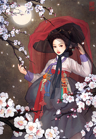 500피스 직소퍼즐 우나영 월하미인 퍼즐라이프 PL682