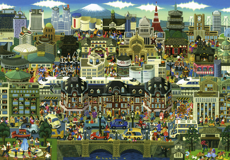 500피스 직소퍼즐 도쿄 퍼즐라이프 PL668