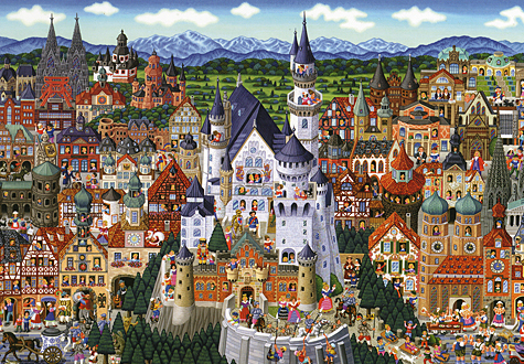 500피스 직소퍼즐 독일 퍼즐라이프 PL782