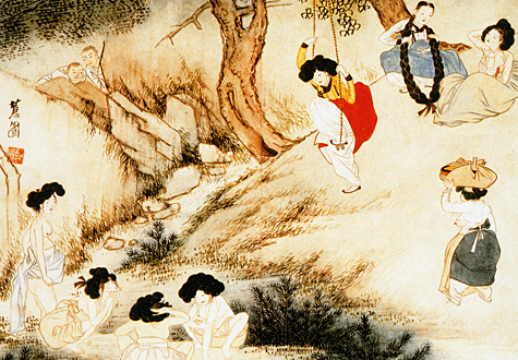 500피스 직소퍼즐 신윤복 단오도 퍼즐라이프 PL652