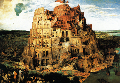 500피스 직소퍼즐 브뢰겔 바벨탑 퍼즐라이프 PL646