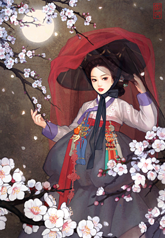 1000피스 직소퍼즐 우나영 월하미인 퍼즐라이프 PL1252