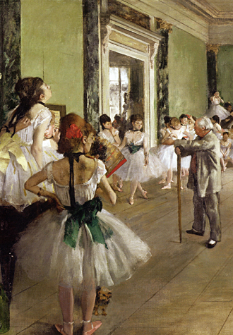 1000피스 직소퍼즐 에드가 드가 발레수업 퍼즐라이프 PL1194