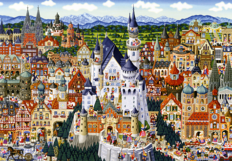 1000피스 직소퍼즐 나오키 타나카 독일 퍼즐라이프 PL1230