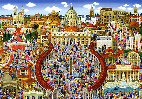 1000피스 직소퍼즐 나오키 타나카 로마 퍼즐라이프 PL1229