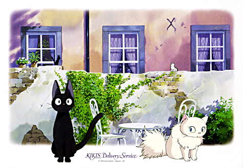 300피스 직소퍼즐 지브리 스튜디오 마녀배달부 키키 지지의 사랑 아트박스 AB300-271