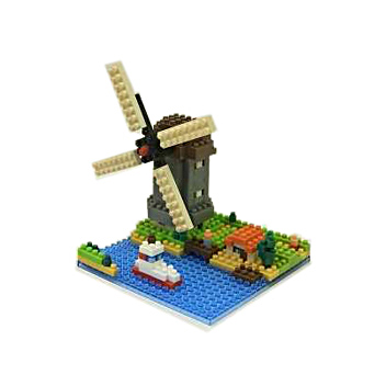 풍차 나노블럭 카와다 NBH043