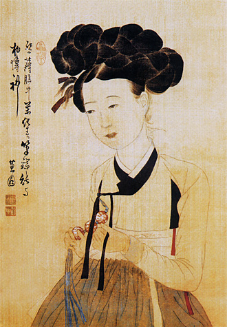 150피스 직소퍼즐 신윤복 미인도 퍼즐라이프 PL258