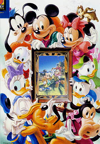 300피스 직소퍼즐 디즈니 미키마우스 미키와 친구들 텐요 TY300-102 -단종-