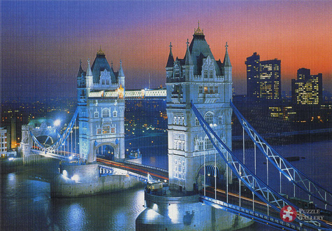 1000피스 직소퍼즐 런던의 타워브릿지 초미니 토맥스 TOM100-012s
