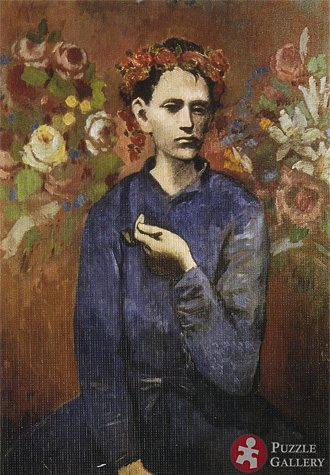 1000피스 직소퍼즐 피카소 파이프를 든 소년 초미니 토맥스 TOM100-026s