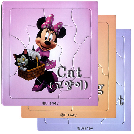 디즈니 미니(고양이,개,토끼) [판퍼즐]