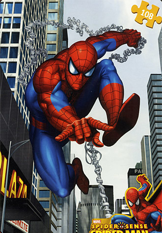 100피스 직소퍼즐 마블 스파이더맨 큰조각 토이앤퍼즐 TPD100-09 -단종-