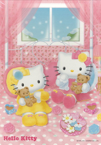 104피스 직소퍼즐 헬로키티 소꿉놀이 큰조각 퍼즐갤러리