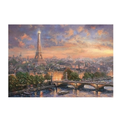 1000피스 직소퍼즐 토마스 킨케이드 파리의 저녁 퍼즐라이프 PL1336