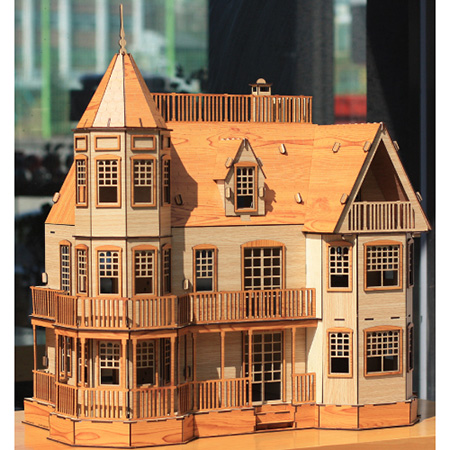 3D입체퍼즐 Laurel Town Home Big Size 건축물 목재모형 퍼즐갤러리