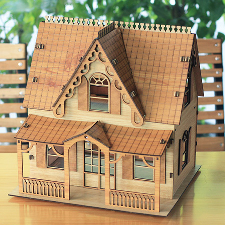 3D입체퍼즐 Anne Shirley House 건축물 목재모형 퍼즐갤러리