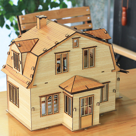 3D입체퍼즐 Dorothy Mary House 건축물 목재모형 퍼즐갤러리