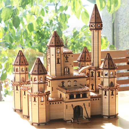 3D입체퍼즐 Fairy Tale Castle 건축물 목재모형 퍼즐갤러리