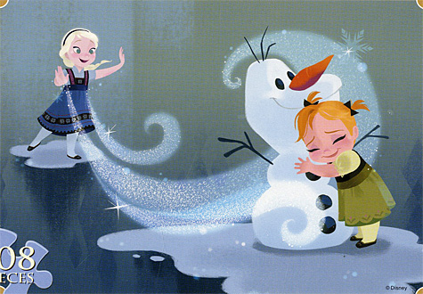 108피스 직소퍼즐 디즈니 엘사의 마법 텐요 TY108-768 -단종-