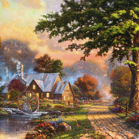 1000피스 직소퍼즐 토마스 킨케이드 저녁 노을 비버리 -단종-