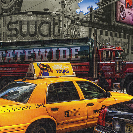 1000피스 직소퍼즐 뉴욕 택시 라벤스브루거