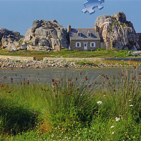 1000피스 직소퍼즐 브르타뉴의 집 라벤스브루거