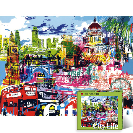 1000피스 직소퍼즐 키티 맥콜 I Love London 헤야 HE29682 -단종-
