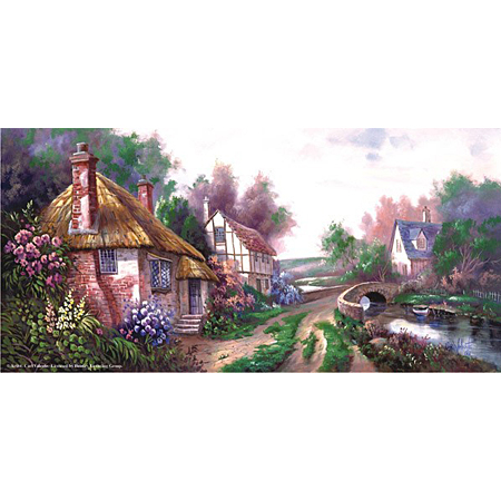 1500피스 직소퍼즐 마을길 파노라마 페레 -단종-