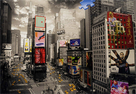 500피스 직소퍼즐 타임스퀘어 라벤스브루거