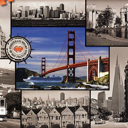 1500피스 직소퍼즐 샌프란시스코 풍경 트레플