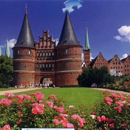 1000피스 직소퍼즐 뤼벡 성의 홀슈텐토르 라벤스브루거