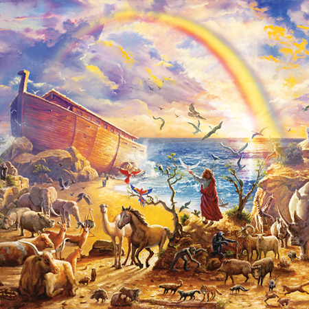 1000피스 직소퍼즐 토마스 킨케이드 노아의 방주 II 퍼즐라이프 PL1353