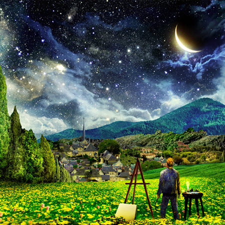 500피스 직소퍼즐 별밤 II 퍼즐라이프 PL818