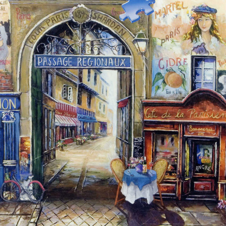 1500피스 직소퍼즐 파리의 거리 라벤스브루거