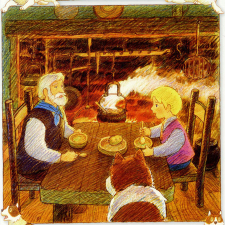 500피스 직소퍼즐 플란다스의 개 오붓한 저녁 식사 학산문화사