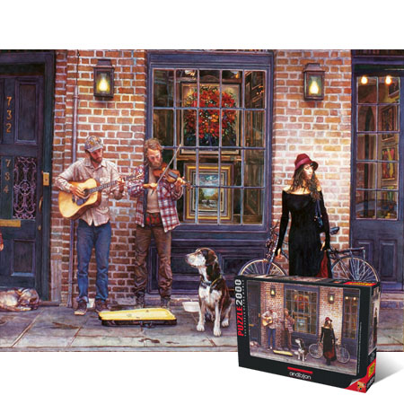 2000피스 직소퍼즐 뉴올리언스의 거리 악사들 페레