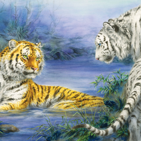 1000피스 직소퍼즐 황호와 백호의 첫만남 퍼즐라이프 PL1355