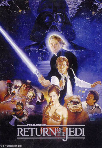 108피스 직소퍼즐 제다이의 귀환 스타워즈 텐요 TY108-650 -단종-