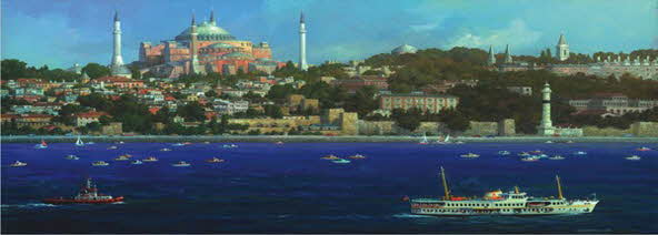 1500피스 직소퍼즐 하기야 소피아 대성당 풍경 파노라마 페레 -단종-