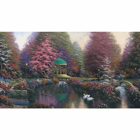 1500피스 직소퍼즐 평온한 정원 파노라마 페레 -단종-