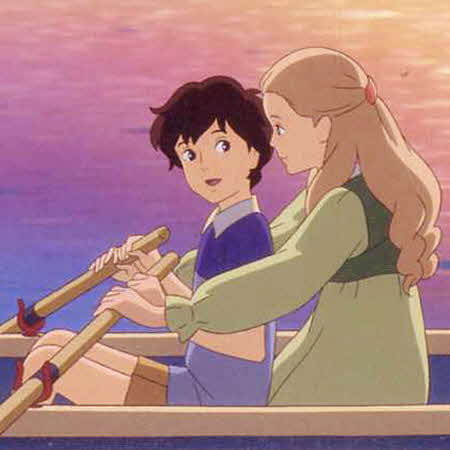 108피스 직소퍼즐 지브리 추억의 마니 황혼 빛이 스며든 바다 아트박스 -단종-