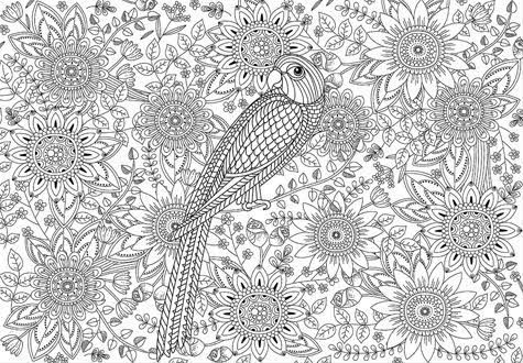 300피스 직소퍼즐 아름다운 정원 색칠 유로그래픽스 -단종-