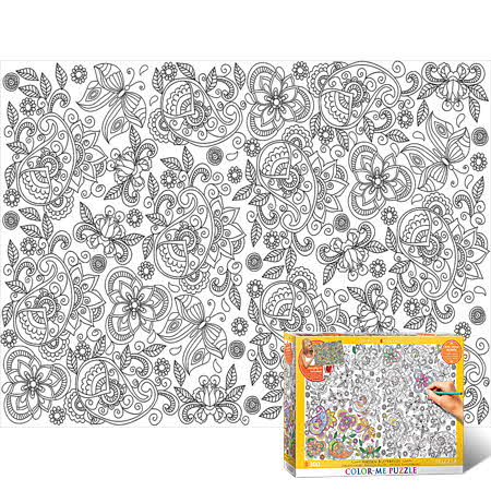 300피스 직소퍼즐 숨겨진 나비 색칠 유로그래픽스 -단종-