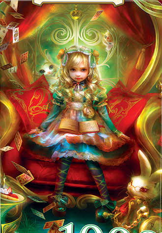 1000피스 직소퍼즐 원더랜드의 앨리스 북케이스 마스터피스