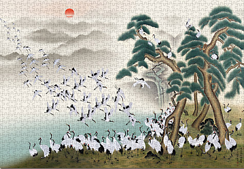 1000피스 직소퍼즐 백학도 퍼즐라이프 PL1366